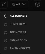 Quick Select dropdown