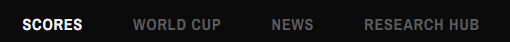Top navigation bar
