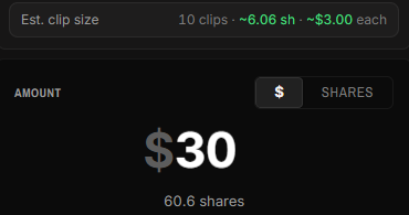 TWAP execution style